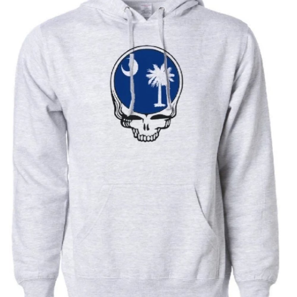 South Carolina State Flag Stealie Grateful Dead Hoodie